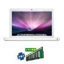 yTIzMacBook 13.3"/2.2GHz Intel Core 2 Duo MB062J/B White + 2GB(1GB2 ...