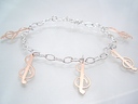 HFVo[uXbgySilverzgLL[gScore Bracelet
