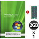 ył͂IzWindows Vista Home Premium 32-bit { DVD DSP + 200pin PC2-5300 DDR2 ...