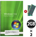 ył͂IzWindows Vista Home Premium 32-bit { DVD DSP + 200pin PC2-5300 DDR2 ...