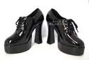 y[zEllie ShoesSXnpvXIGinCq[13cm(i557-Amber-BLKPAT)... ...
