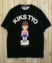 KIKS TYO AKI HOSINO KUBRIC S/S TEE BLK (LbNXeB[CI[~ق̂)