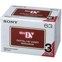 ソニー ミニDVカセット 63分 3巻 3DVM63HD