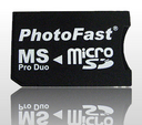 【メール便OK】PSPやPS3&SONY製品でmicroSDが使えるMS Pro Duoアダプタ PhotoFast CR-5200【日本パッケージ版】 ...