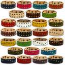 ?13colors~2typevX^bYuXCandy Leather "STUDS" Bangle... ...
