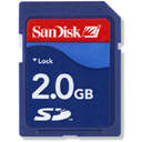 s[J[ۏ5NtItSanDisk SDJ[h 2GB (SDSDB-2048[J60)
